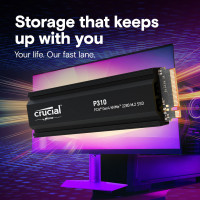 Crucial P310, 4 TB, M.2, 7100 MB/s