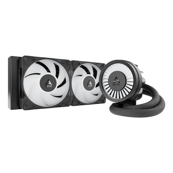 Arctic Liquid Freezer III Pro 240 A-RGB - Multikompatibler All-in-One CPU-Wasserkühler mit A-RGB, All-in-One-Flüssigkeitskühler, 12 cm, 131 m³/h, Schwarz, Weiß