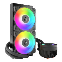 Arctic Liquid Freezer III Pro 240 A-RGB - Multikompatibler All-in-One CPU-Wasserkühler mit A-RGB, All-in-One-Flüssigkeitskühler, 12 cm, 131 m³/h, Schwarz, Weiß