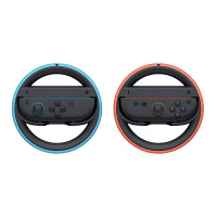 Nintendo Joy-Con 2-Lenkrad (Zweierset), Nintendo Switch 2, Rad-Mod, Schwarz, Blau, Rot, Kunststoff, Nintendo, Joy-Con 2