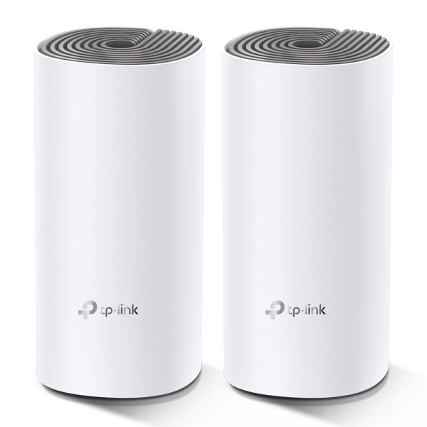 TP-LINK AC1200 Whole Home Mesh Wi-Fi System, 2er Pack, Weiß, Grau, Intern, Mesh-System, LAN, WLAN, Dual-Band (2,4 GHz/5 GHz), Wi-Fi 5 (802.11ac)