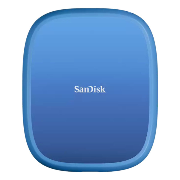 SanDisk SDSSDE62C-1T00-G25, 1 TB, USB Typ-C, 3.2 Gen 2 (3.1 Gen 2), 1000 MB/s, Blau