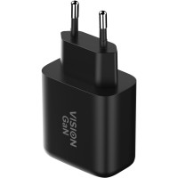 Vision TC-PUSBCEU/65, Drinnen, AC, 20 V, Schwarz