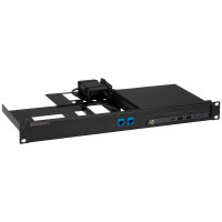 Rackmount.IT RM-HP-T2, Montageschelle, Schwarz, 1U, RoHS, Niederlande, HP ELITE MINI 600 HP ELITE MINI 800 HP ELITEDESK MINI 800 HP PRO MINI 260 HP PRO MINI 400 HP...