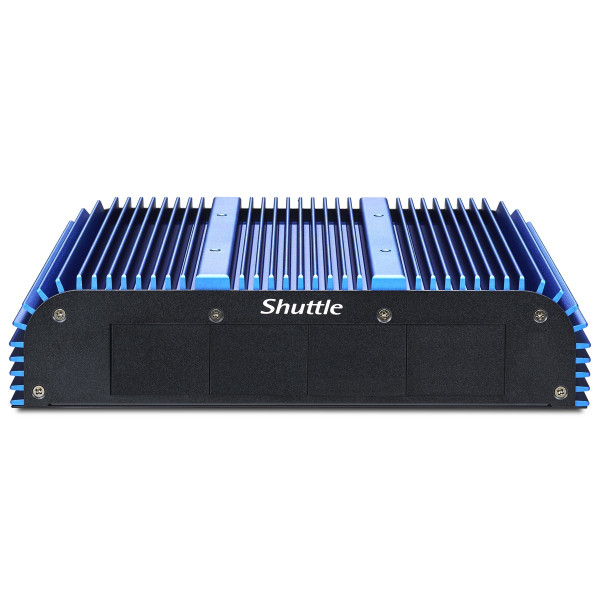 Shuttle BPCAL02-i5 industrial Box-PC, Core i5-1235U , 2x SO-DIMM, 2x LAN, 1x COM, 1xHDMI,4x USB, lüfterlos, 24/7 Dauerbetrieb, 2,6L Größe PC, Mini-PC Barebone, DDR5-SDRAM, PCI Express, Serial ATA III, Ethernet/LAN, 90 W