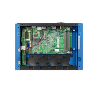 Shuttle BPCAL02-i5 industrial Box-PC, Core i5-1235U , 2x SO-DIMM, 2x LAN, 1x COM, 1xHDMI,4x USB, lüfterlos, 24/7 Dauerbetrieb, 2,6L Größe PC, Mini-PC Barebone, DDR5-SDRAM, PCI Express, Serial ATA III, Ethernet/LAN, 90 W