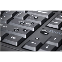 Kensington ProFit Ergo Wrlss, Volle Größe (100%), Verkabelt & Kabellos, RF kabellos + USB, AZERTY, Schwarz