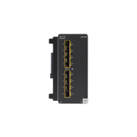 Cisco IEM-3400-8S=, Gigabit Ethernet, SFP, 27 W, 152 mm,...