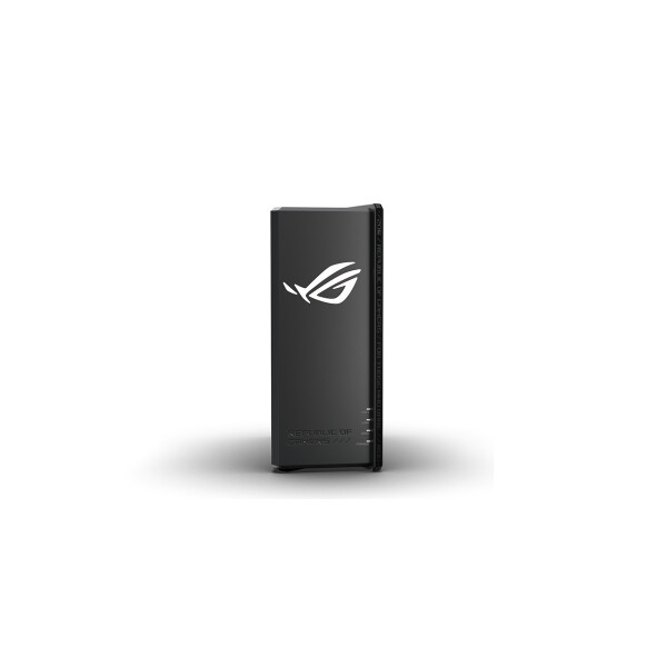 ASUS ROG Strix GS-BE18000, Wi-Fi 7 (802.11be), Tri-Band (2,4 GHz/5 GHz/6 GHz), Ethernet/LAN, Schwarz, Tabletop-Router