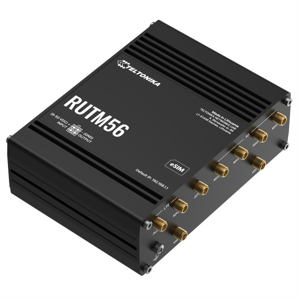 Teltonika RUTM56 Dual-Modem-Router 5G eSIM
