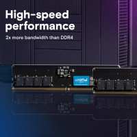 Crucial CT2K64G56C46U5, 128 GB, 2 x 64 GB, DDR5, 5600...