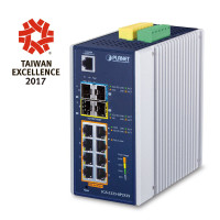 Planet IGS-5225-8P2S2X, Managed, L3, Gigabit Ethernet...