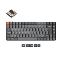 Keychron K3M-H3-DE, 75%, Kabellos, USB + RF Wireless +...