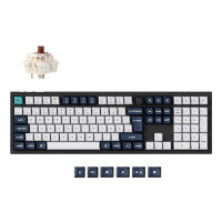 Keychron Q6 Max, Verkabelt & Kabellos, USB + RF...