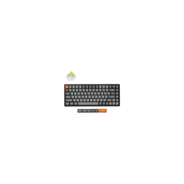 Keychron K2 Max 75% Alu RGB Banana bk H