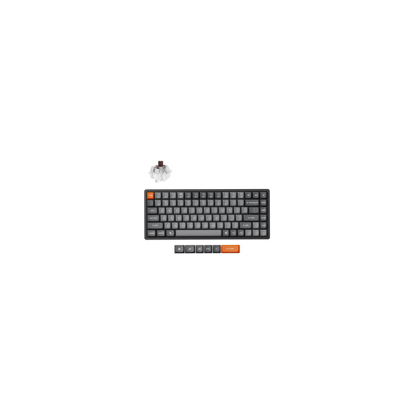 Keychron K2 Max 75% Alu RGB Brown bk H