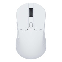 Keychron M3, rechts, Optisch, RF Wireless + Bluetooth, 26000 DPI, Weiß