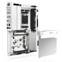 NZXT N9 X870E, AMD, Sockel AM5, AMD Ryzen 7000 Series, AMD Ryzen 8000 Series, AMD Ryzen 9000 Series, Sockel AM5, DDR5-SDRAM, DIMM