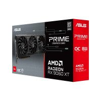 ASUS Prime -RX9060XT-O8G, Radeon RX 9060 XT, 8 GB, GDDR6, 128 Bit, 7680 x 4320 Pixel, PCI Express 5.0
