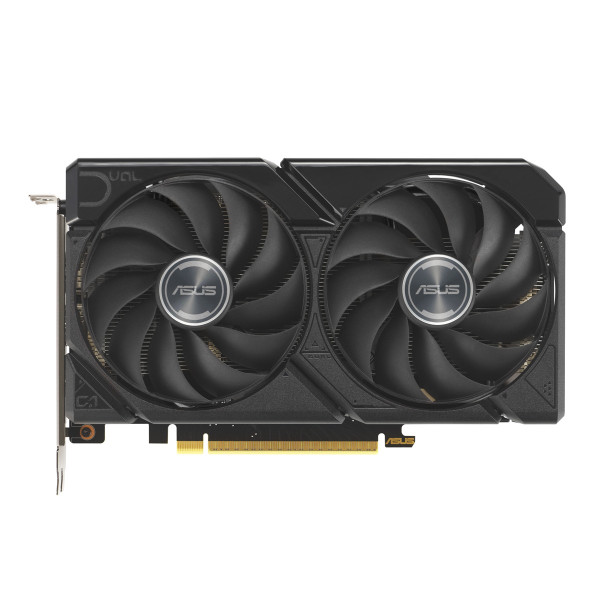 ASUS DUAL-RX9060XT-8G, Radeon RX 9060 XT, 8 GB, GDDR6, 128 Bit, 7680 x 4320 Pixel, PCI Express 5.0