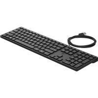 HP Wired Desktop 320K Keyboard (Bulk12), Volle...