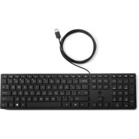 HP Wired Desktop 320K Keyboard (Bulk12), Volle...