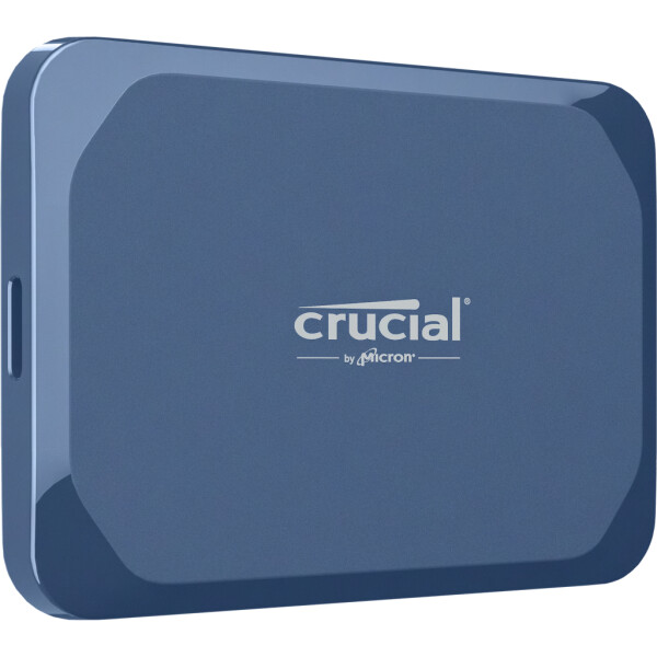 Crucial X10, 4 TB, USB Typ-C, USB 3.2 Gen 2x2, 2100 MB/s, 20 Gbit/s, Blau