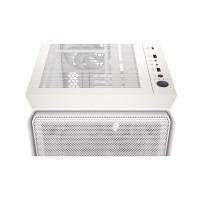 ENDORFY Arx 700 White ARGB, PC, Weiß, ATX, micro ATX, Mini-ATX, Gehärtetes Glas, Gaming, Taschenlüfter