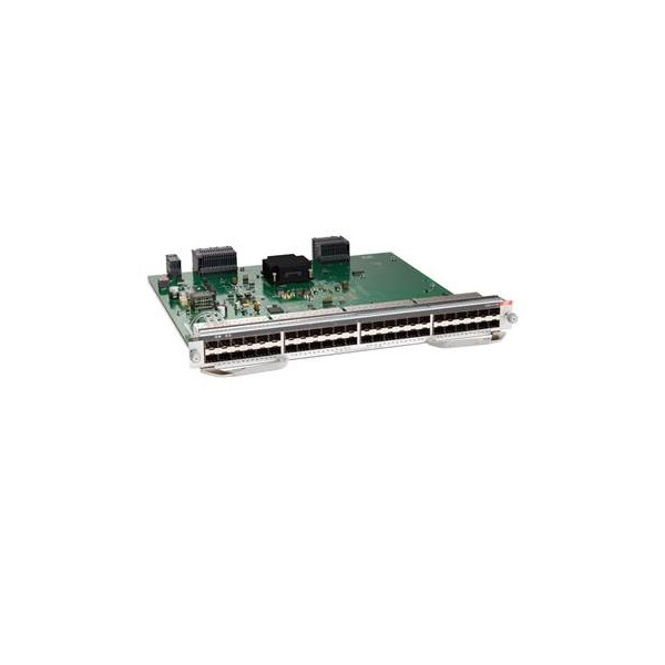 Cisco C9400-LC-48S=, Gigabit Ethernet, IEEE 802.3z, IEEE 802.3x, IEEE 802.3ab, IEEE 802.3bt, IEEE 802.3at, IEEE 802.3af, IEEE 802.3az,..., SFP, 937600 h, -5 - 45 °C, -40 - 70 °C