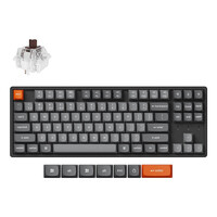 Keychron K8 Max schwarz/grau DE-Layout Super Brown...