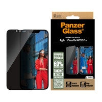 PanzerGlass ® Privacy Displayschutz iPhone 16e | 14 |...