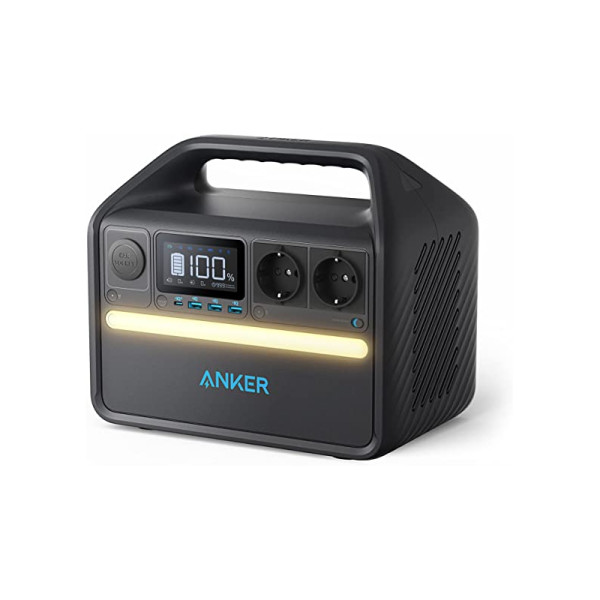 Anker Innovations Anker 535 PowerHouse, Lithium-Eisen-Phosphat (LiFePO4), 32000 mAh, AC, Zigarettenanzünder, 512 Wh, Quick Charge 3.0, Power Delivery, 716 W