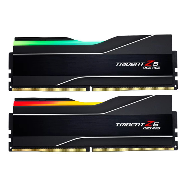 G.Skill Trident Z5 Neo RGB F5-6000J2636H16GX2-TZ5NR, 32 GB, 2 x 16 GB, DDR5, 6000 MHz