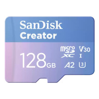 SanDisk Creator, 128 GB, MicroSDXC, Klasse 10, UHS-I, 190...
