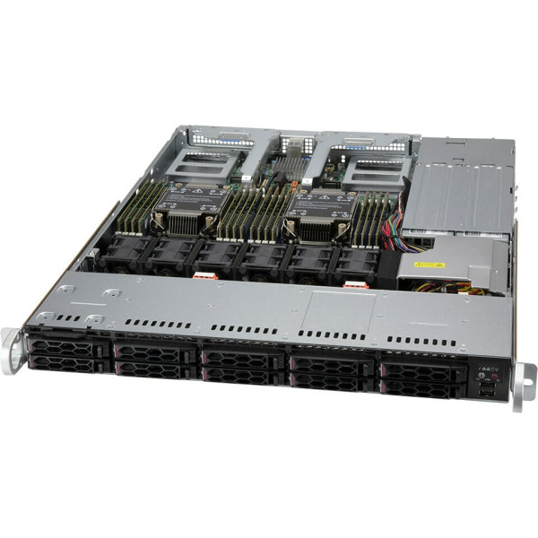 Supermicro SYS-120C-TN10R, Intel C621A, LGA 4189, Intel, Skalierbare Intel® Xeon®, Skalierbare Intel® Xeon® der 3. Generation, DDR4-SDRAM