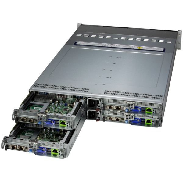 Supermicro SYS-222BT-HNR, LGA 4710, Intel, Intel® Xeon®, DDR5-SDRAM, 2 TB, 2.5"