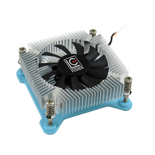 LC-Power LC-CC-65, Kühler, 6,5 cm, 1500 RPM, 3500 RPM, Blau, Silber, Weiß