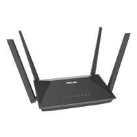 ASUS RT-AX52 Pro AX3000, Wi-Fi 6 (802.11ax), Dual-Band (2,4 GHz/5 GHz), Ethernet/LAN, Schwarz, Tabletop-Router