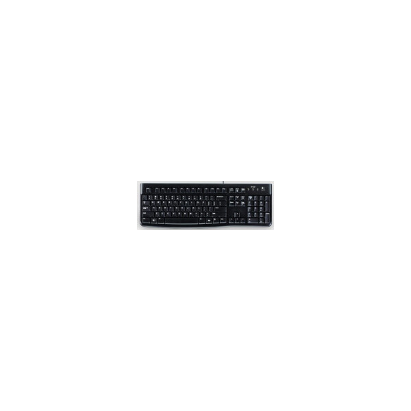 Logitech K120 - Volle Größe (100%) - Kabelgebunden - USB - Membran Key Switch - QWERTY - Schwarz