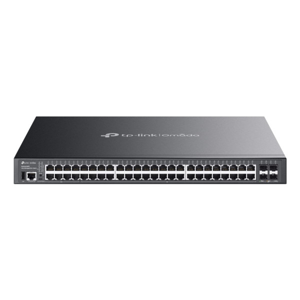 TP-LINK Omada SG5452XMPP, Managed, L3, Gigabit Ethernet (10/100/1000), Power over Ethernet (PoE), Rack-Einbau