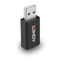 Lindy 71263, USB Type A, USB Type A, Schwarz