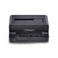 StarTech.com NVMe M.2 auf 2,5-3,5" SATA HDD Duplikator, Eigenstandiger Kloner, M2 NVMe, Dual-Bay SATA SSD Klonen&Docken, 27GB/min, NVMe zu SATA/SATA auf M2,TAA, HDD/SSD-Duplikator, 1 Kopien, USB 3.2 Gen 2 (3.1 Gen 2), Schwarz, Kopieren, 27 GB/min