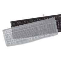 Logitech 956-000015, Tastaturabdeckung, Silikon, Transparent