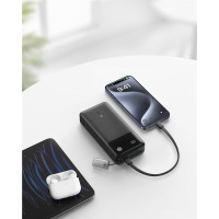 Anker Innovations Anker A1384G11, 20000 mAh, Power Delivery, 30 W, Schwarz