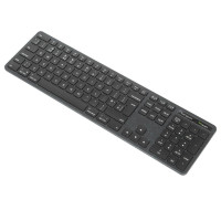 Targus AKB873NO, Volle Größe (100%), Kabellos, RF Wireless + Bluetooth, QWERTY, Schwarz