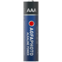 AgfaPhoto 110-859361, Einwegbatterie, AAA, Alkali, 1,5 V, 100 Stück(e), Schwarz, Blau, Rot, Weiß