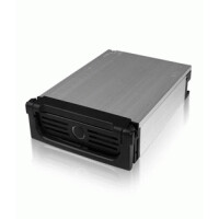 ICY BOX IB-138SK-B/-II, Carrier Panel, Schwarz, Aluminium...