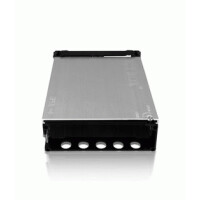 ICY BOX IB-138SK-B/-II, Carrier Panel, Schwarz, Aluminium & Kunststoff, 118 mm, 170 mm, 36 mm