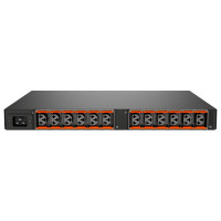 Vertiv Geist MU05M1R0-12CF17-2C20A9H00-S, Überwacht, 0U, Einphasig, Horizontal, Schwarz, LCD
