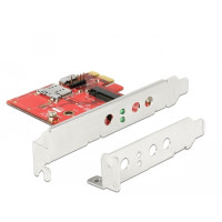 Delock 91748, CF, Metallisch, Rot, PCI Express, 1 Stück(e), Box, Windows 10, Windows 10 Pro x64, Windows 7, Windows 7 x64, Windows 8.1, Windows 8.1 x64